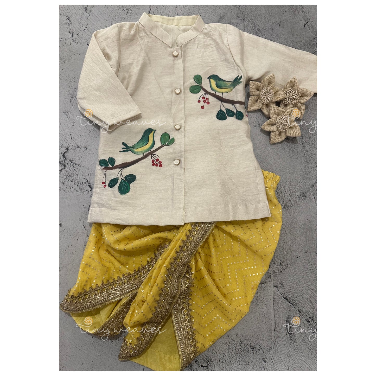 Singing sparrow kurta set