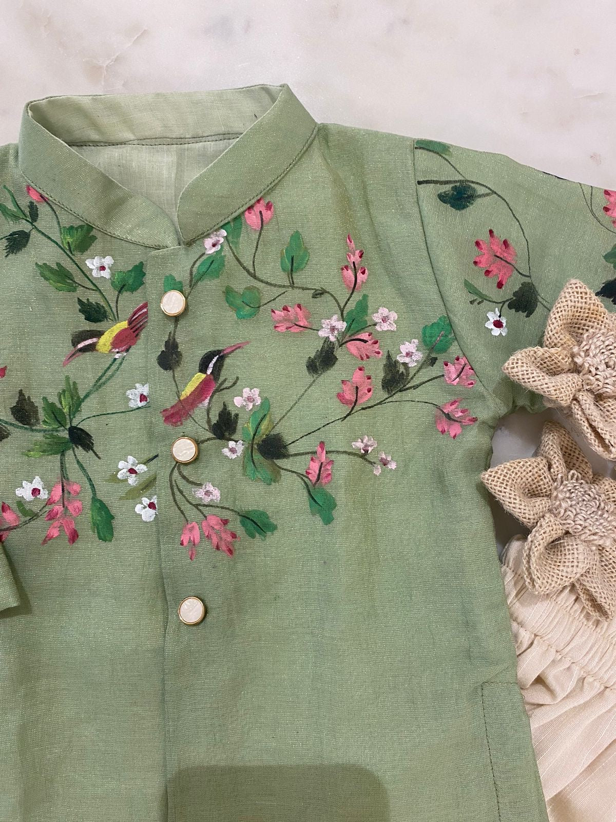 Garden of dreams kurta set