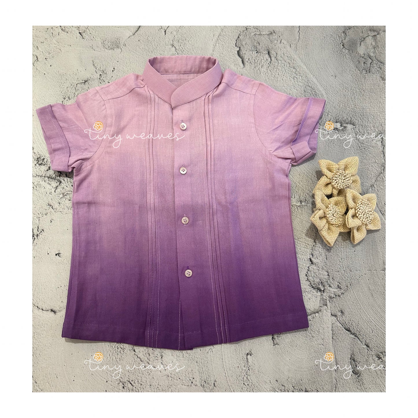 Lilac ombre shirt