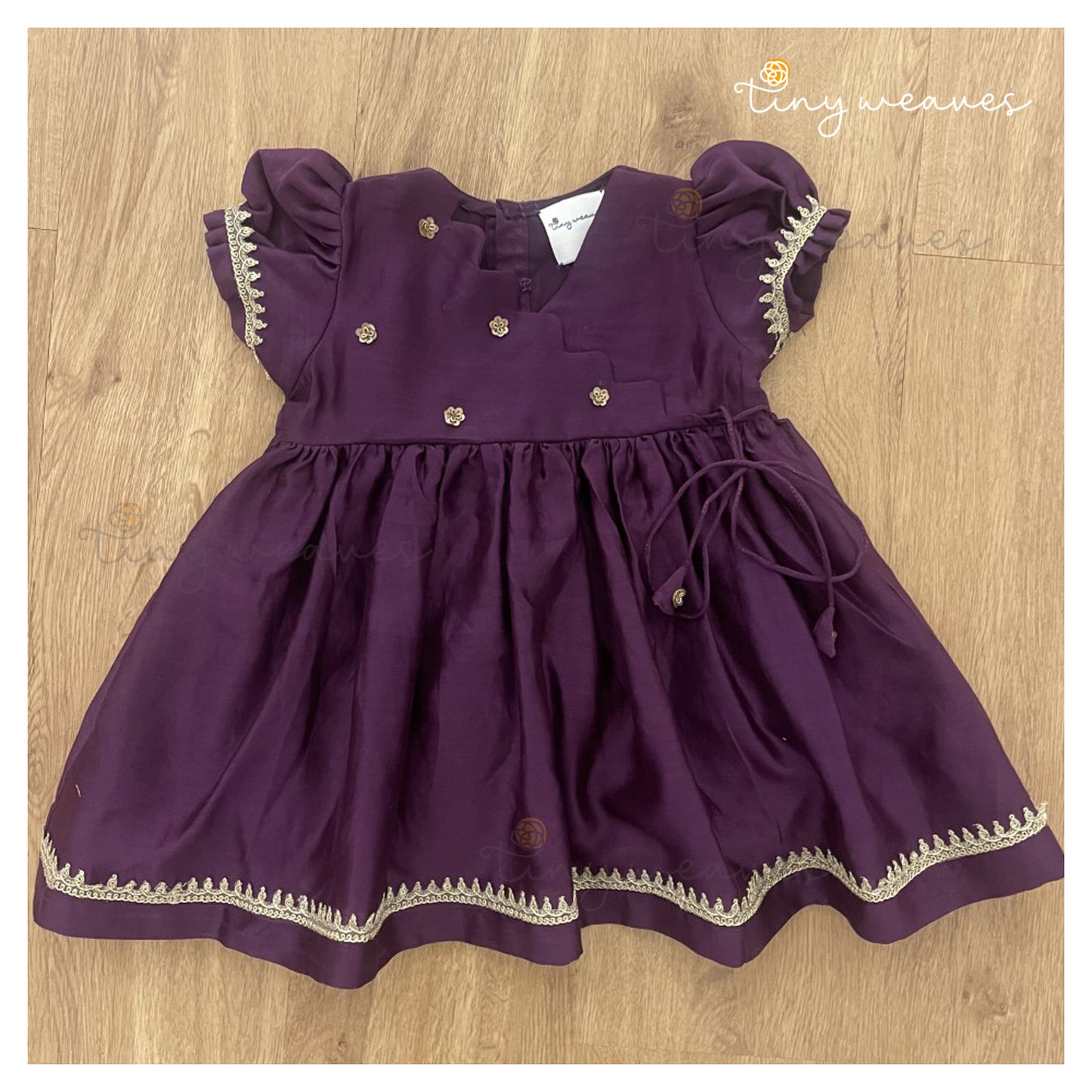 The angarakha dress [ purple]