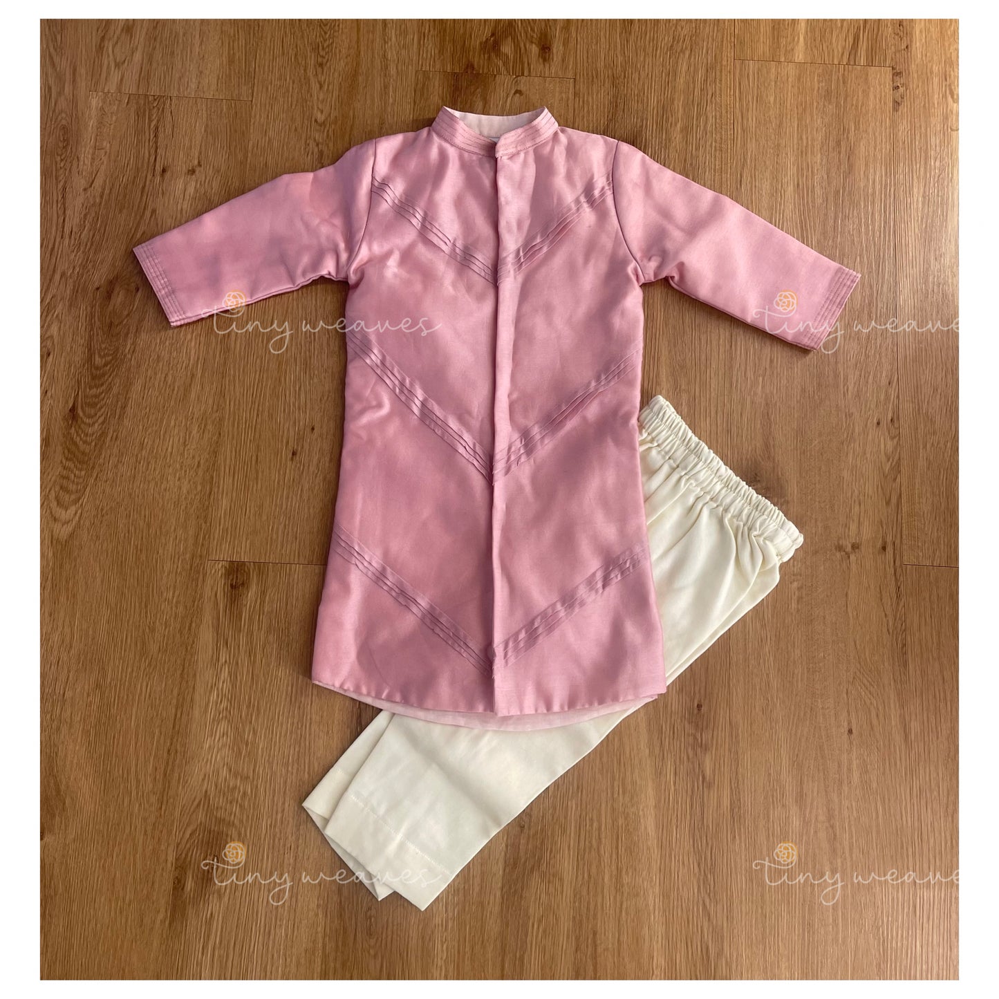 The cassata kurta set [ pink]