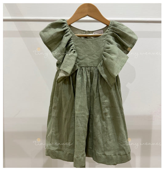 Dainty frill dress [ mint green ]