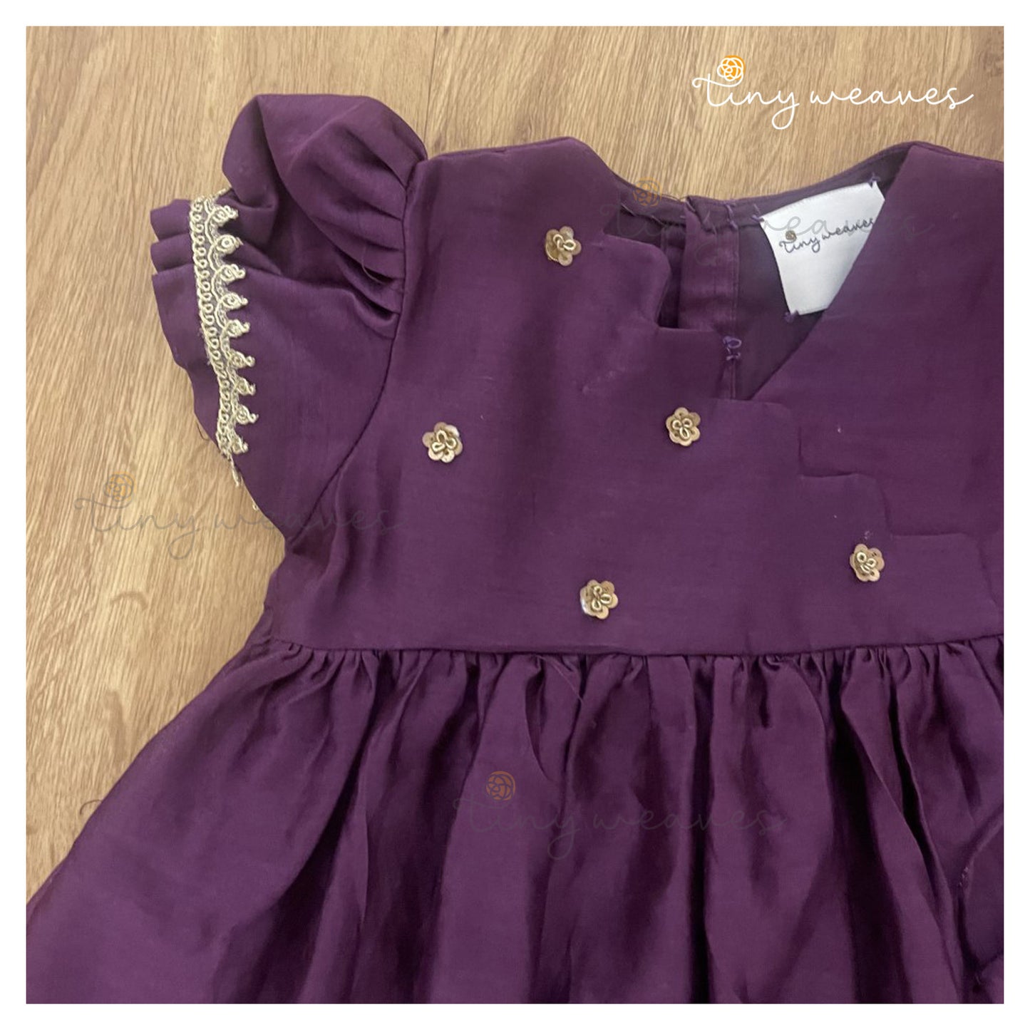 The angarakha dress [ purple]