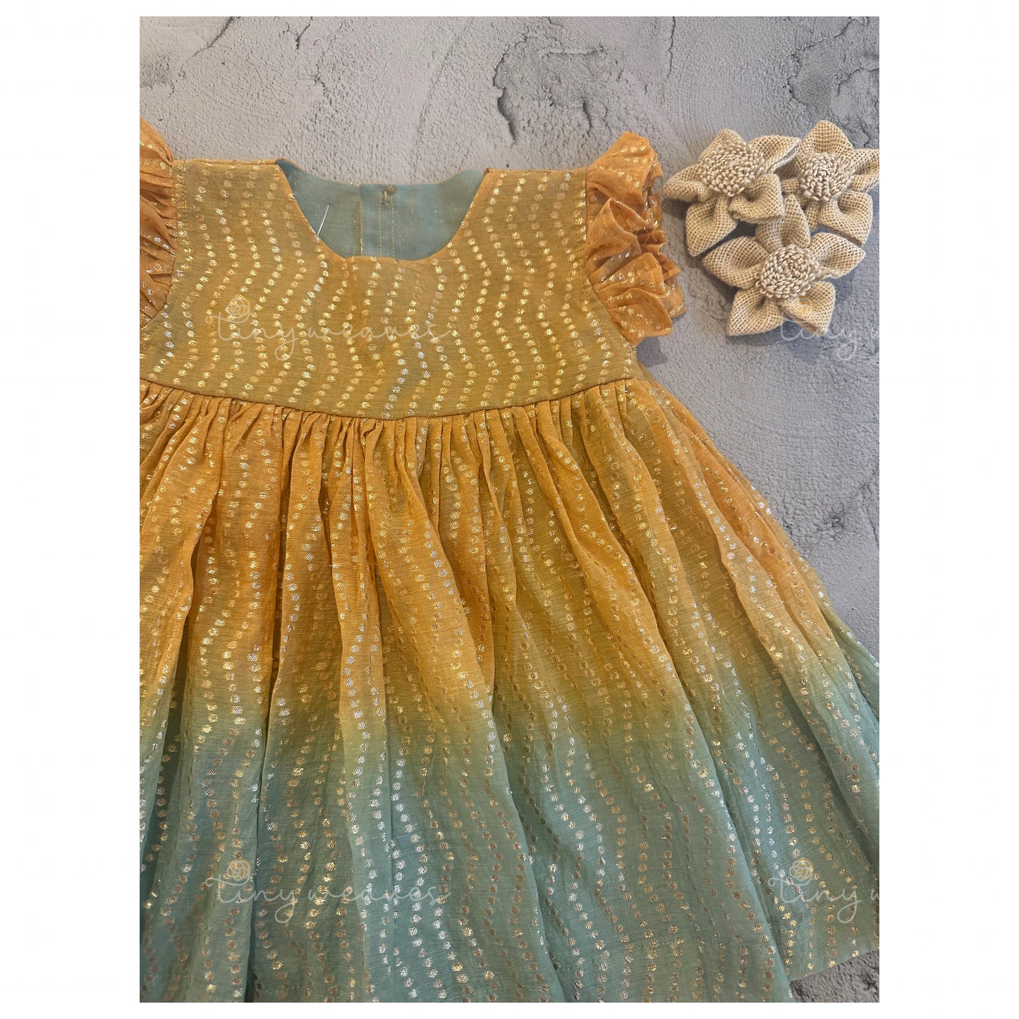 Sunshine Mint frock