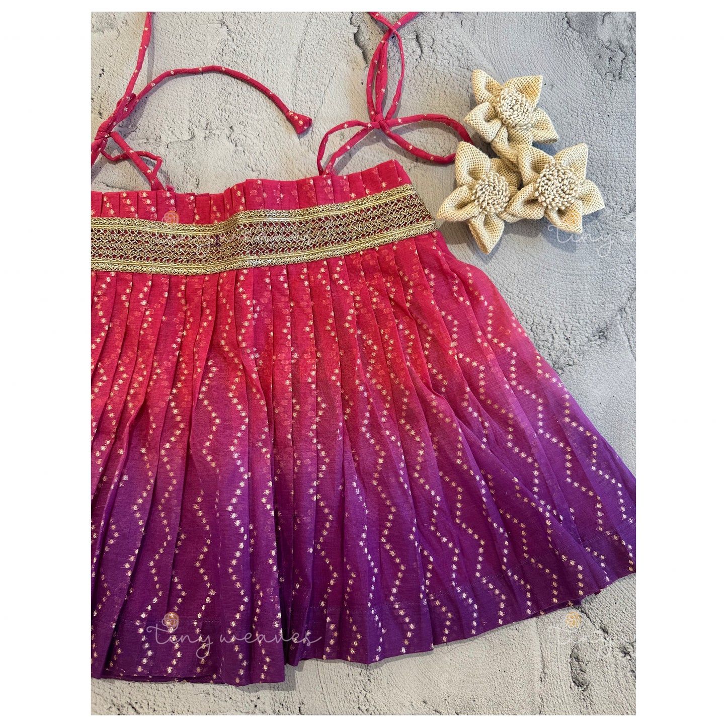 Pink & Purple Ombre Frock