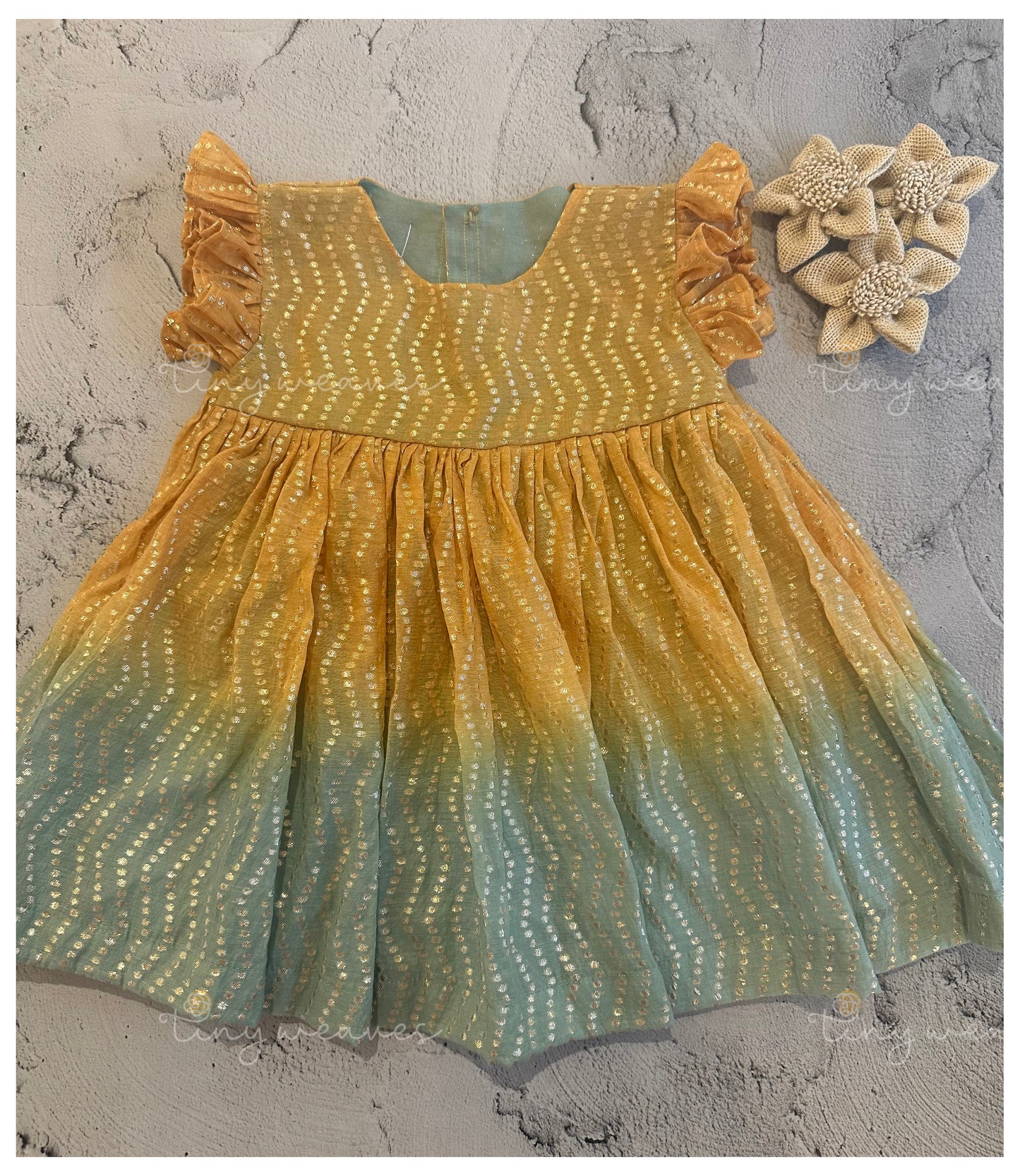 Sunshine Mint frock