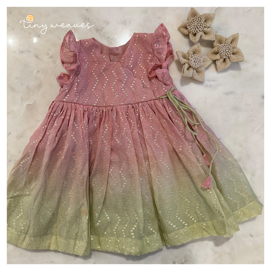 Ombre Angarakha Frock