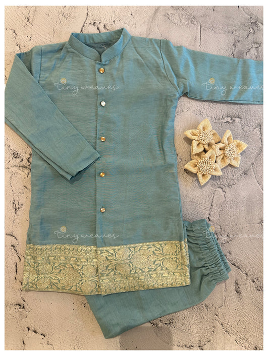 Royal kurta set [ blue]