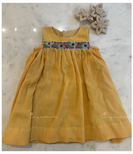 The "crush" dress [ yellow ]