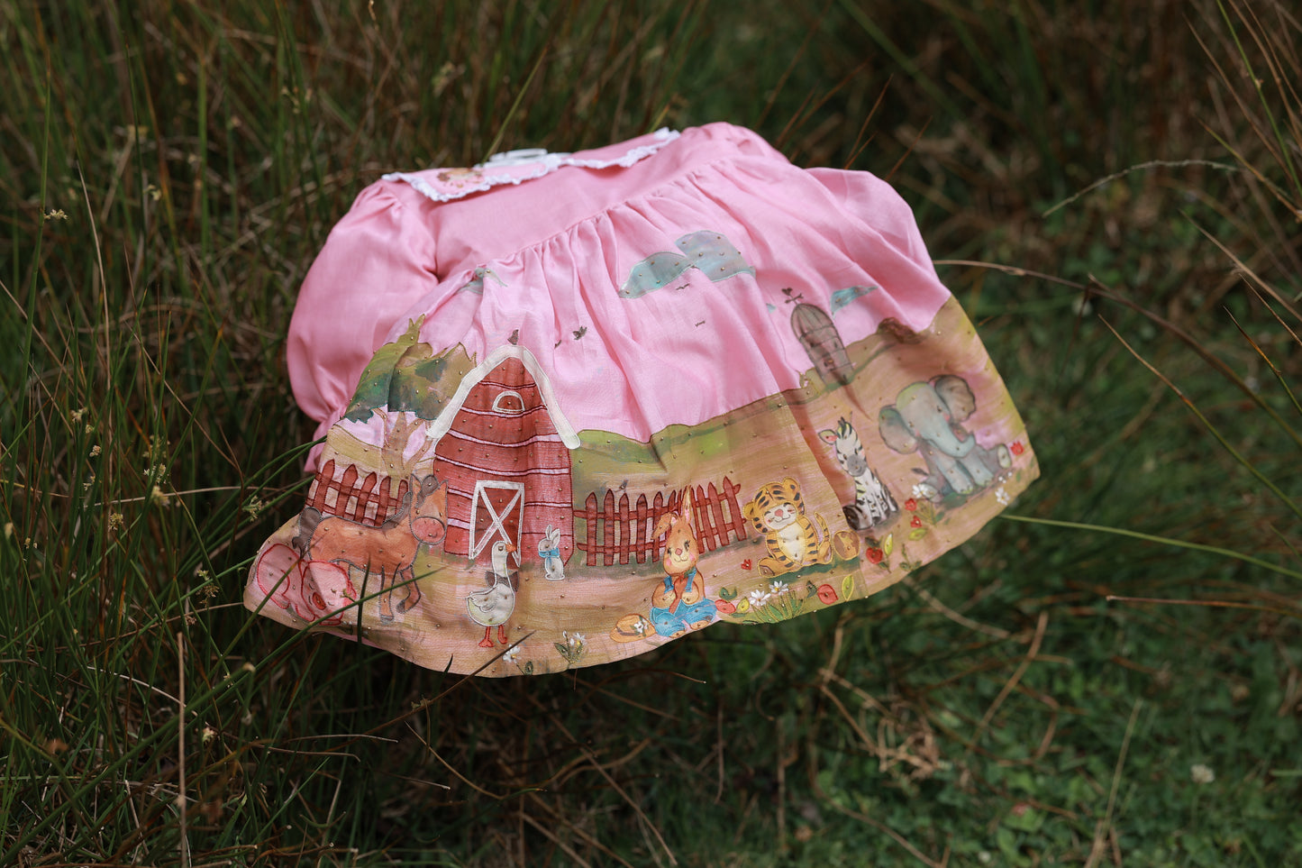 Little Farm Tales Hand-Painted Dress