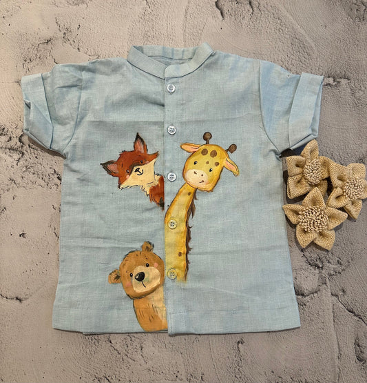 Peeping pals tales shirt (1-2 years)
