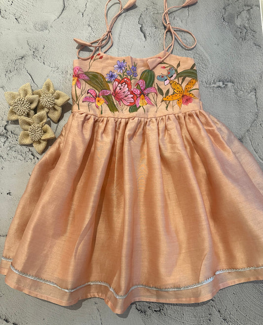 Peach bloom tales dress