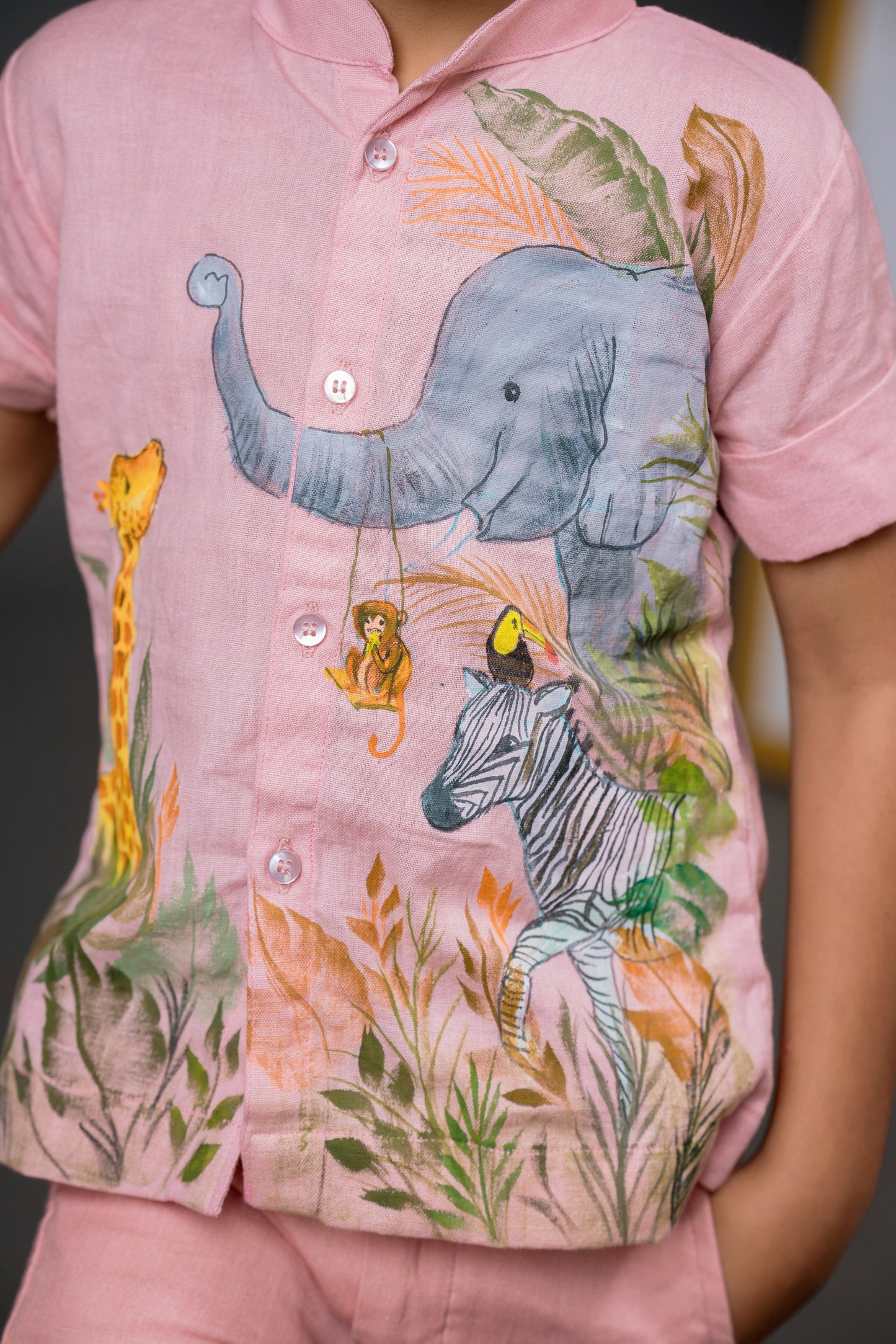 jungle themed coord set