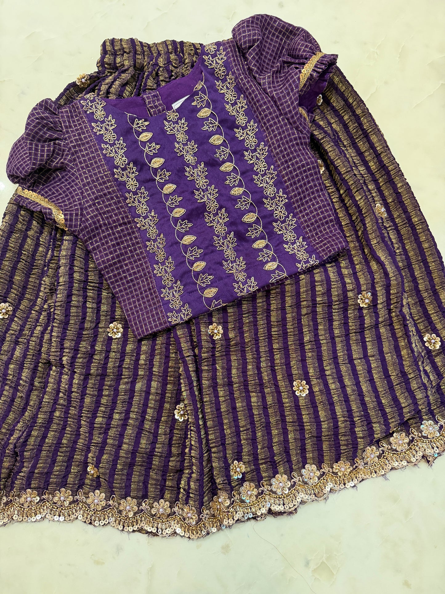 Royal noor skirt set