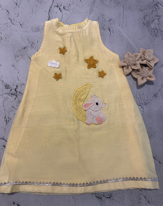 Moonbunny Crochet A-Line Dress