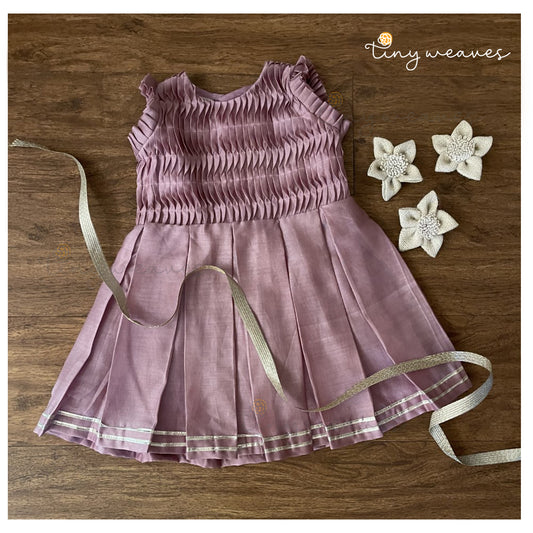 Rosewood Handcrafted Chanderi Dress