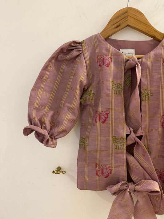 butterfly checks  co-ord set