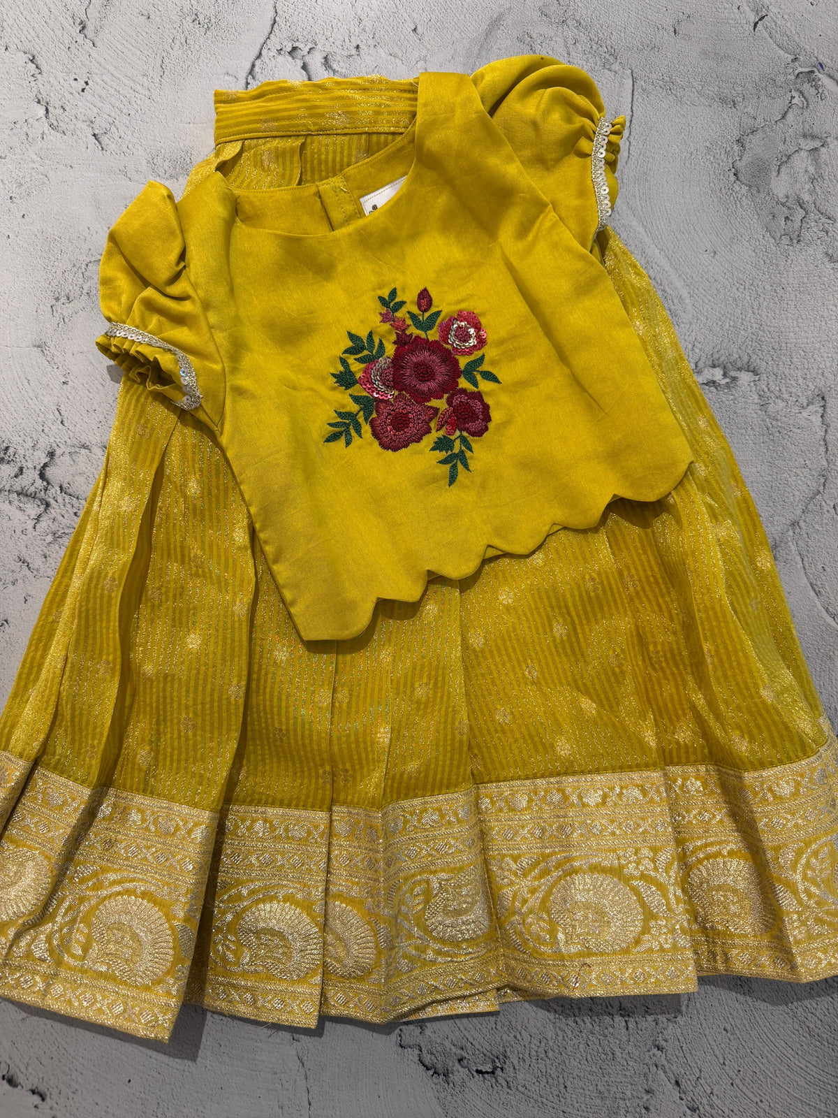 Marigold Royale Skirt Set