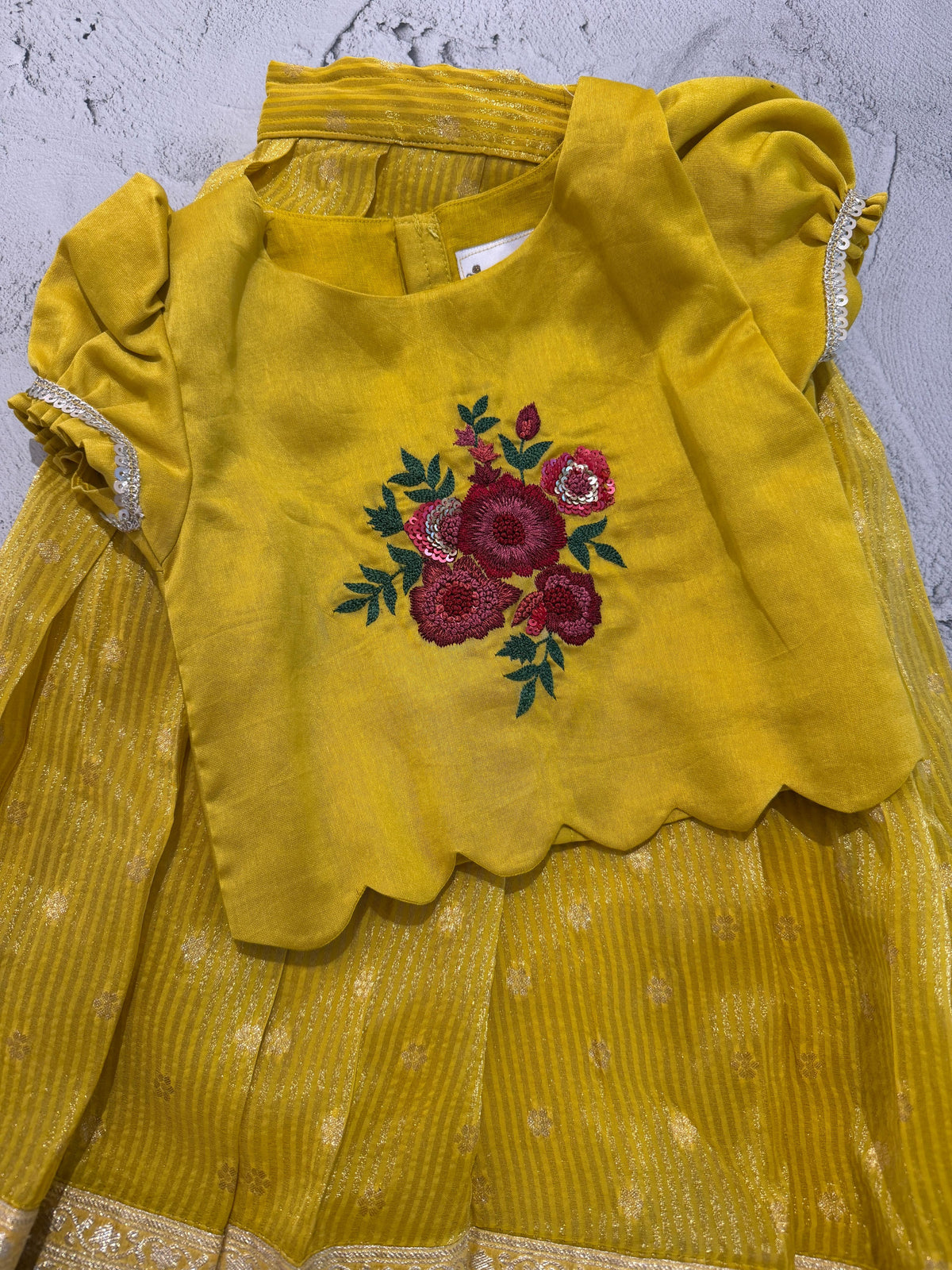 Marigold Royale Skirt Set