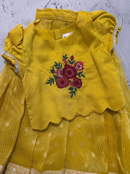 Marigold Royale Skirt Set