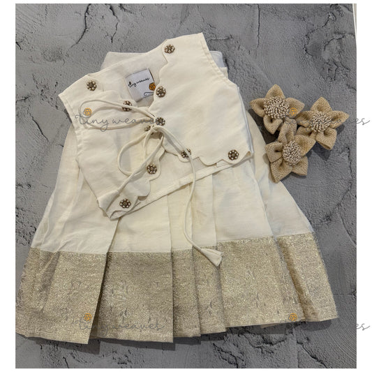 Royal skirt set (off white)