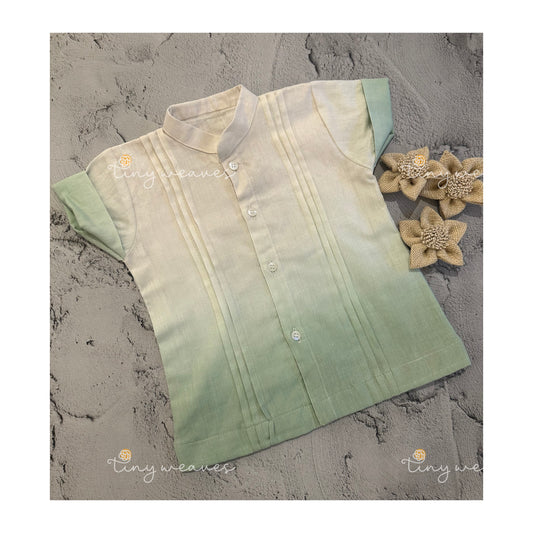 Ombré shirt (green)