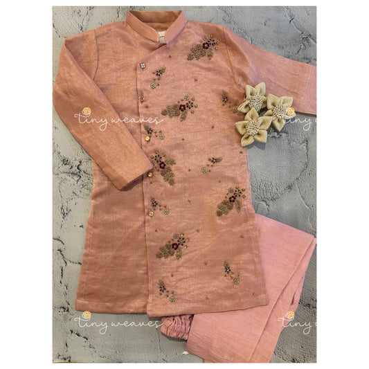 Zari Tissue embroidered kurta set